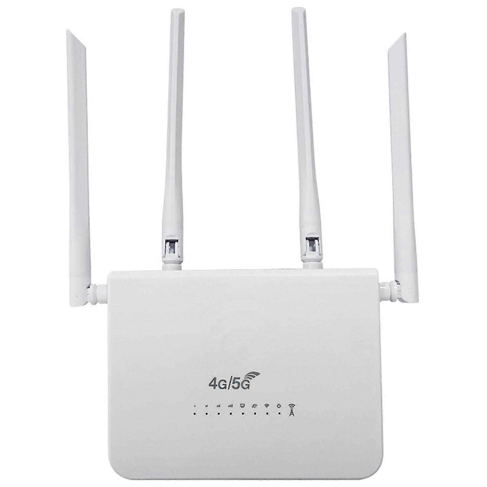 4G WiFi Router 4 Antennas SIM Card Slot Multiple Users Capacity Firewall Mobile WiFi Hotspot for