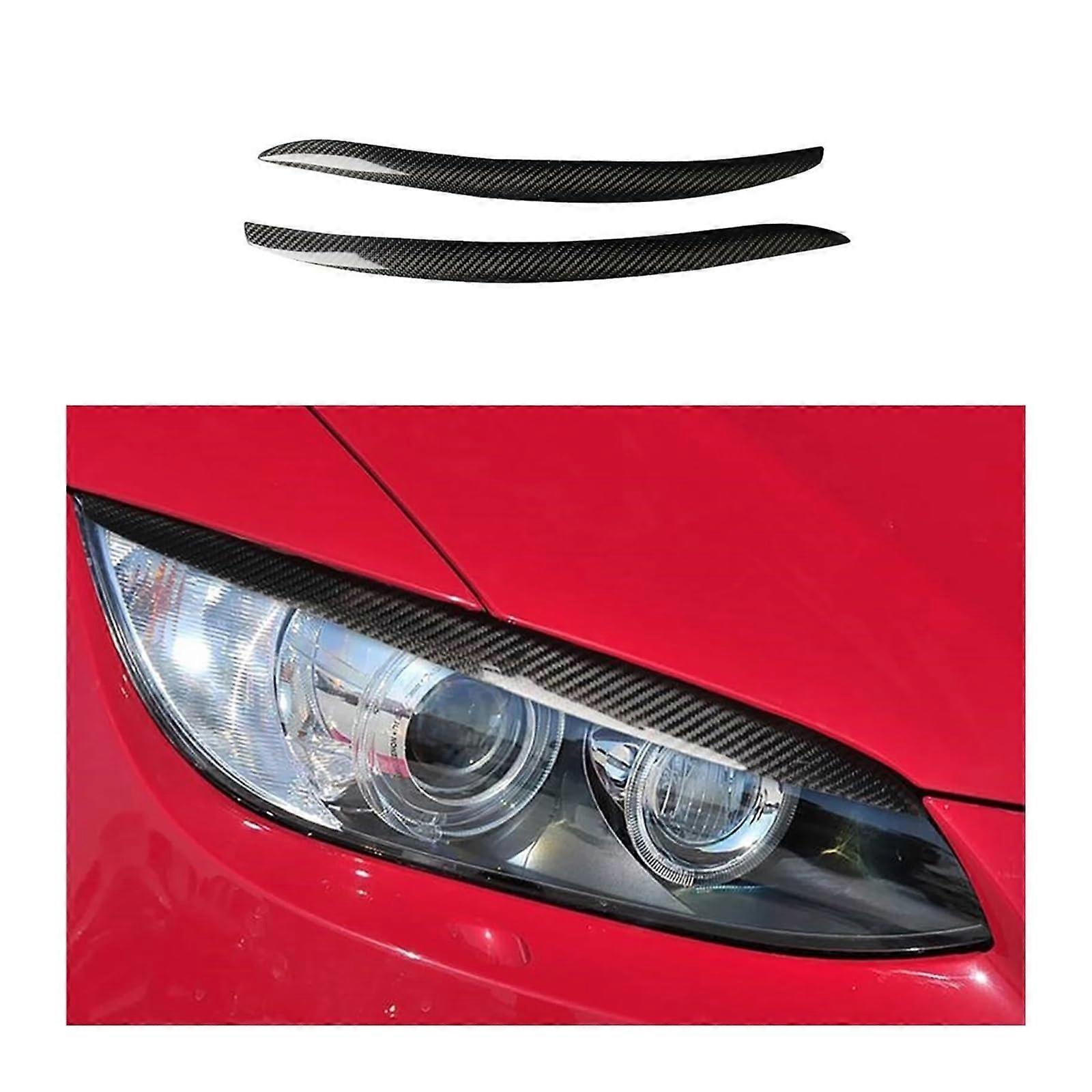 Headlight Eyelid Eyebrow Headlight Lens Cover Light Eyebrow Compatible For BMW 3 Series E92 E93 20062012
