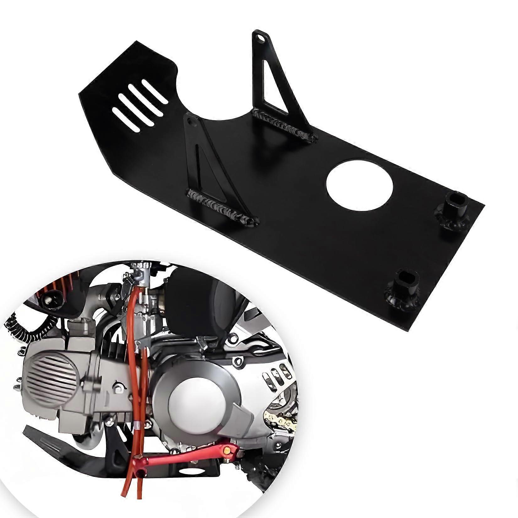 Engine S Plate, Electric Bicycle S Plate for Motorcycle Block 50  CRF50 XR50 XR70 SSR 125, Black