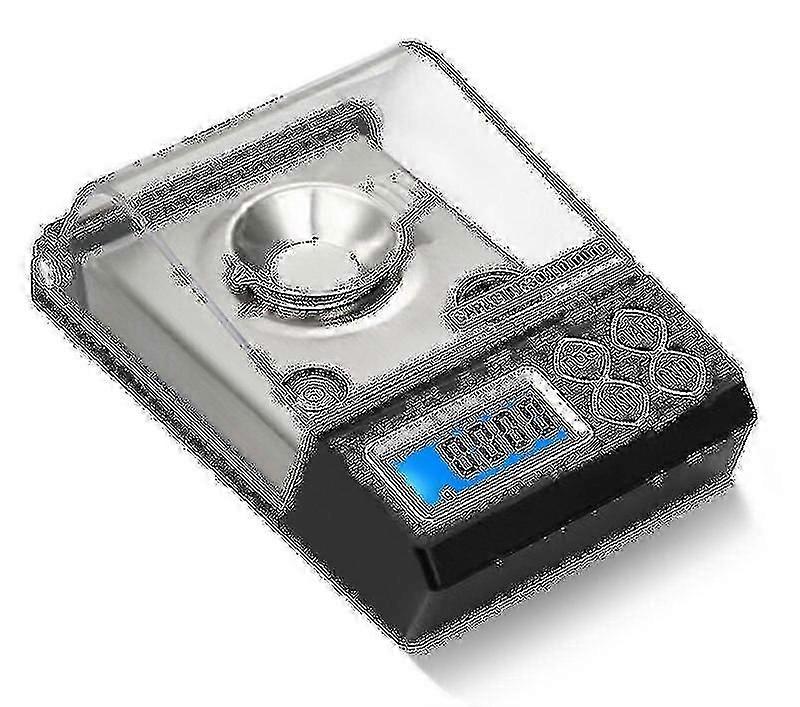 דיוק גבוה 50g / 0.001g מעבדה איזון משקל דיגיטלי מיליגרם גרם תכשיטים יהלום זהב סולם אלקטרוני