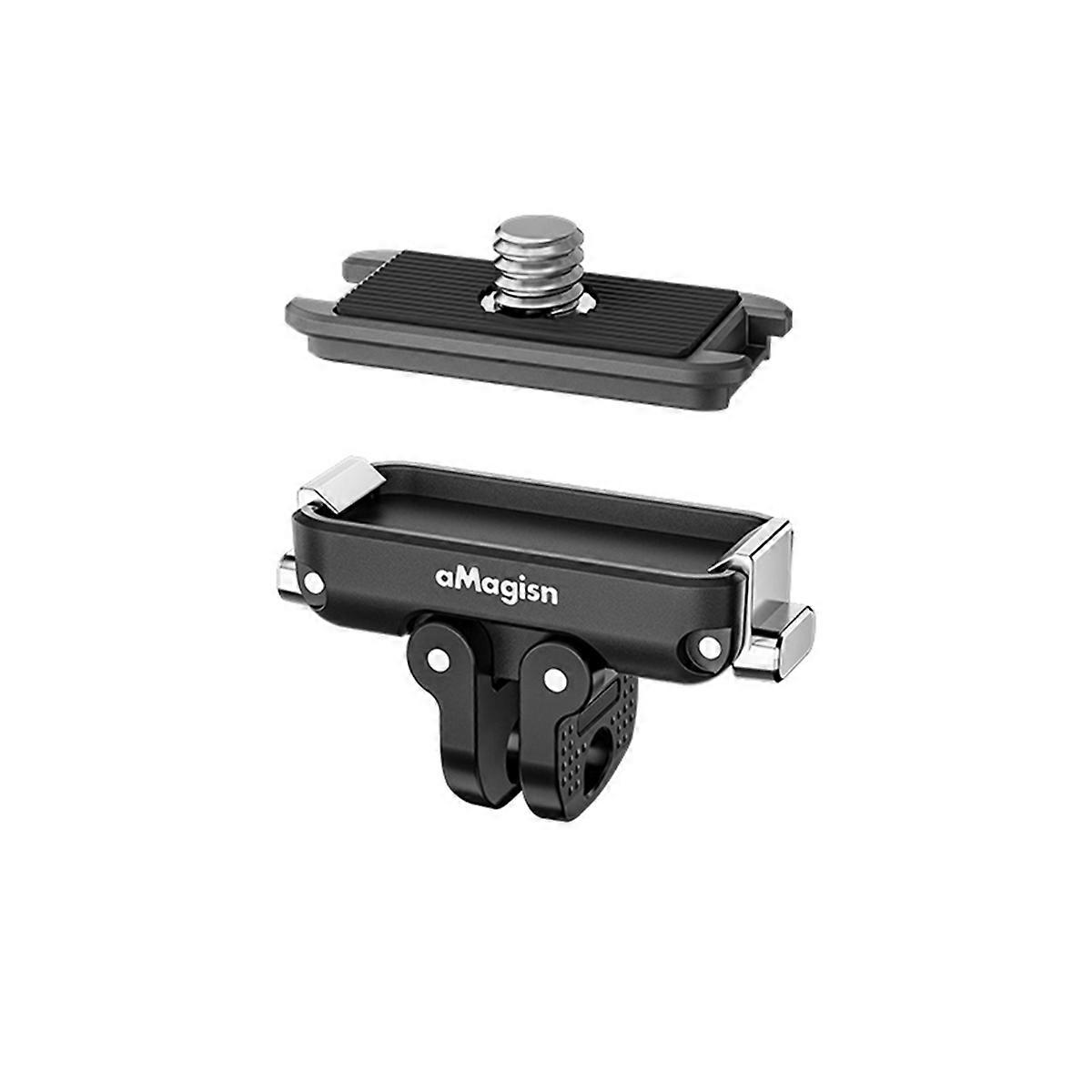 AMagisn Magnetic Quick Release Adapter for All Action Camera for DJI Insta360 GoPro Action Camera Accessories