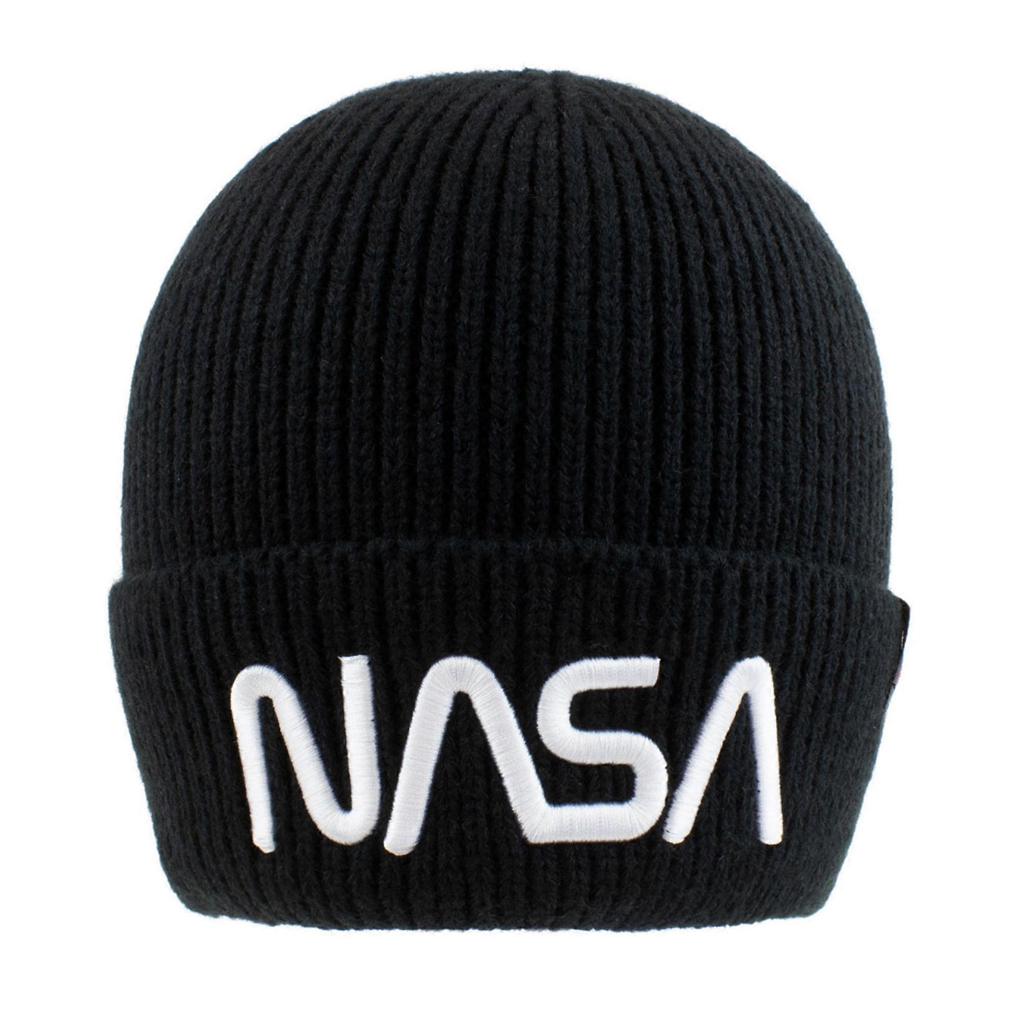 NASA Worm Logo Beanie