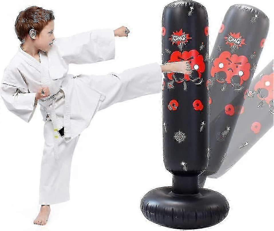 120cm - Kids Inflatable Boxing Punching Bag - For Taekwondo and Karate