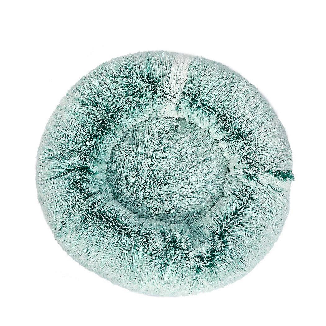 Pawz Extra Large Calming Donut Nest Bed For Cats And Dogs Teal Soft Cozy Design Pet Beds