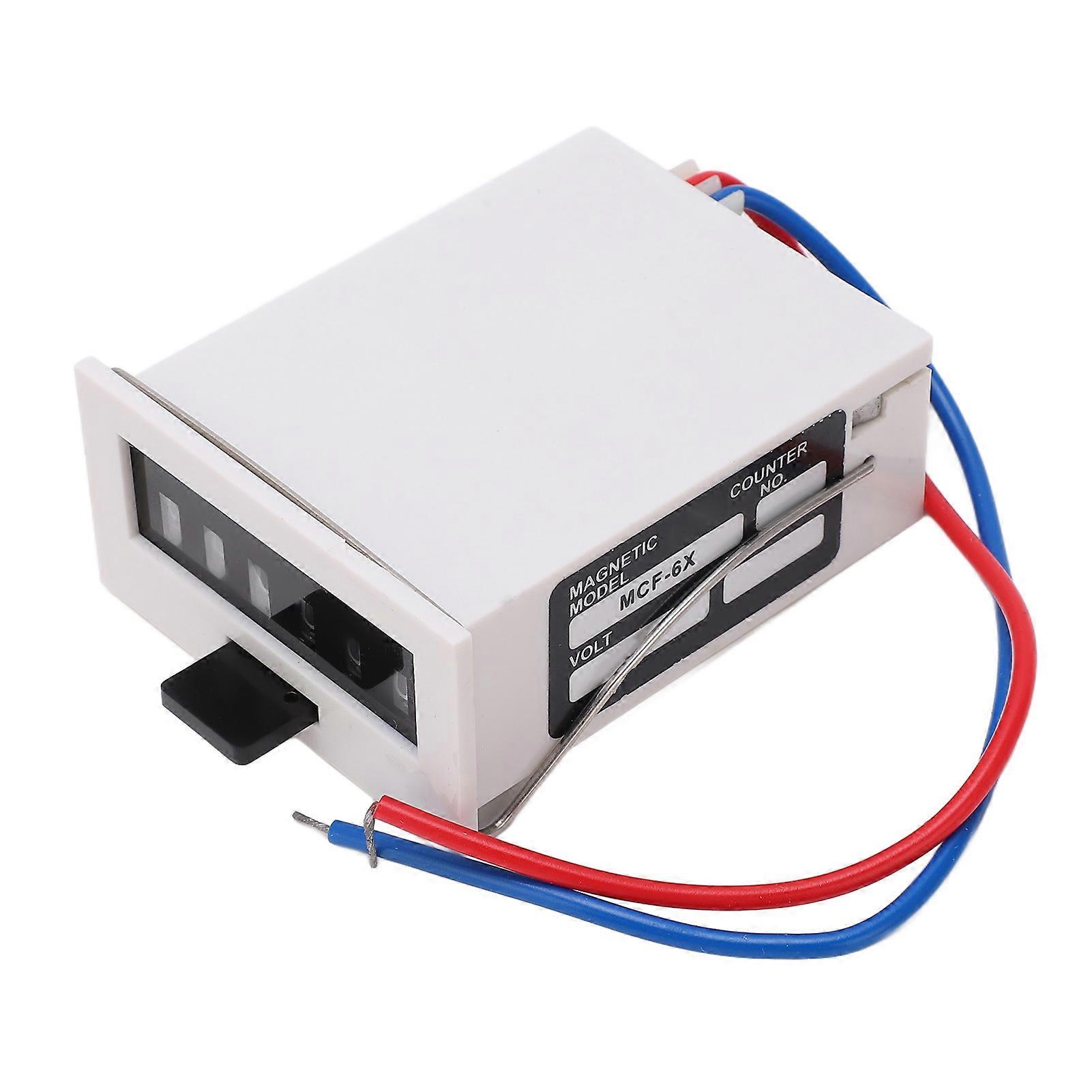 Electromagnetic 6 Digit High Speed Accurate Electronic Pulse Counter for Chemical Textile Machinery