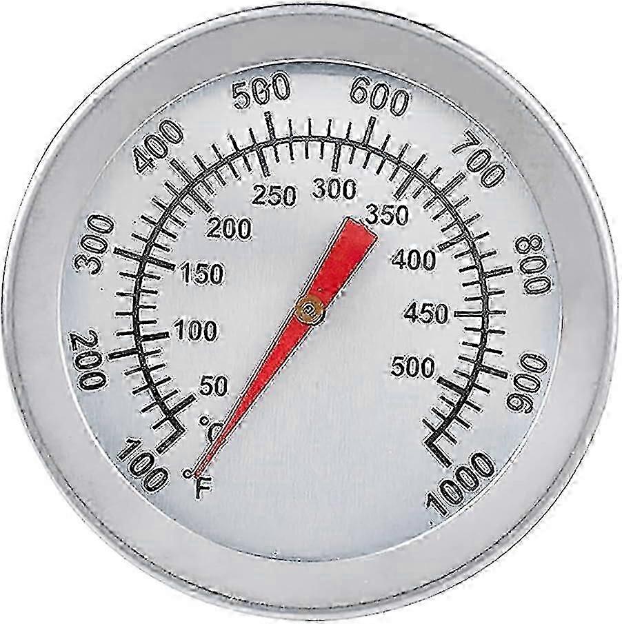 Barbecue Thermometer, Stainless Steel Oven Thermometer Max 500c/1000f Analog Display Thermometer For Oven, Pizza Oven, Wood Oven