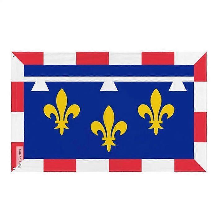 Centre-Val de Loire Flag – 160 x 240 cm – Polyester – Iron Eyelets – Durable