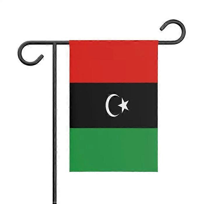 Garden Flag – Libya – 32 x 47.5 cm – Durable Polyester – Horizontal Format – Outdoor
