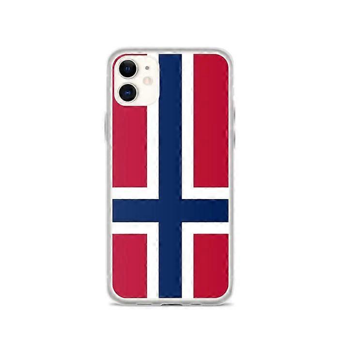 Official Svalbard and Jan Mayen Flag Phone Case - iPhone 11