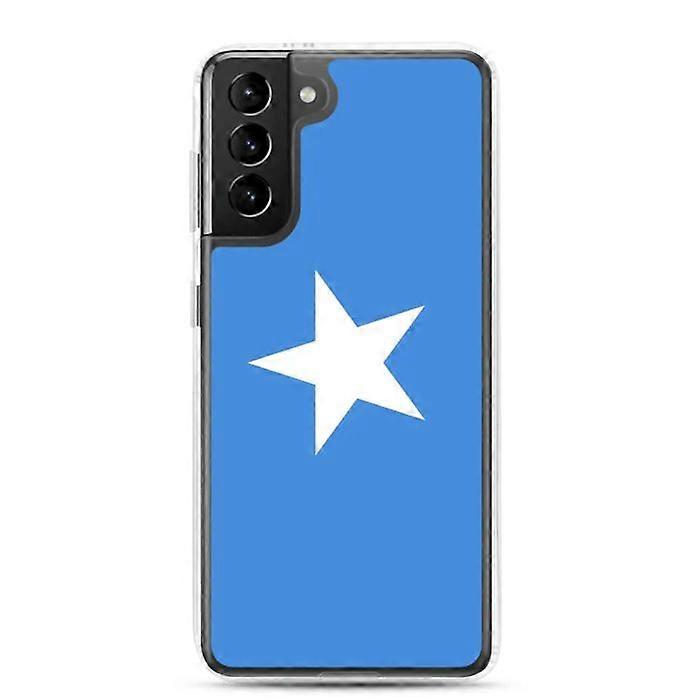 Phone Case – Somalia Flag – Compatible with Samsung Galaxy S21 Ultra – Soft Case – Durable and Shockproof – Pixelforma