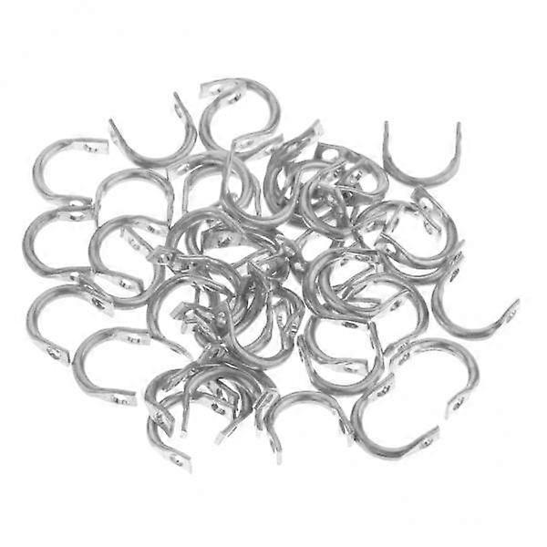 8x 50pcs STAINLESS STEEL EASY CLEVISES SIZE S M L MAKE in LINE SPINNERS