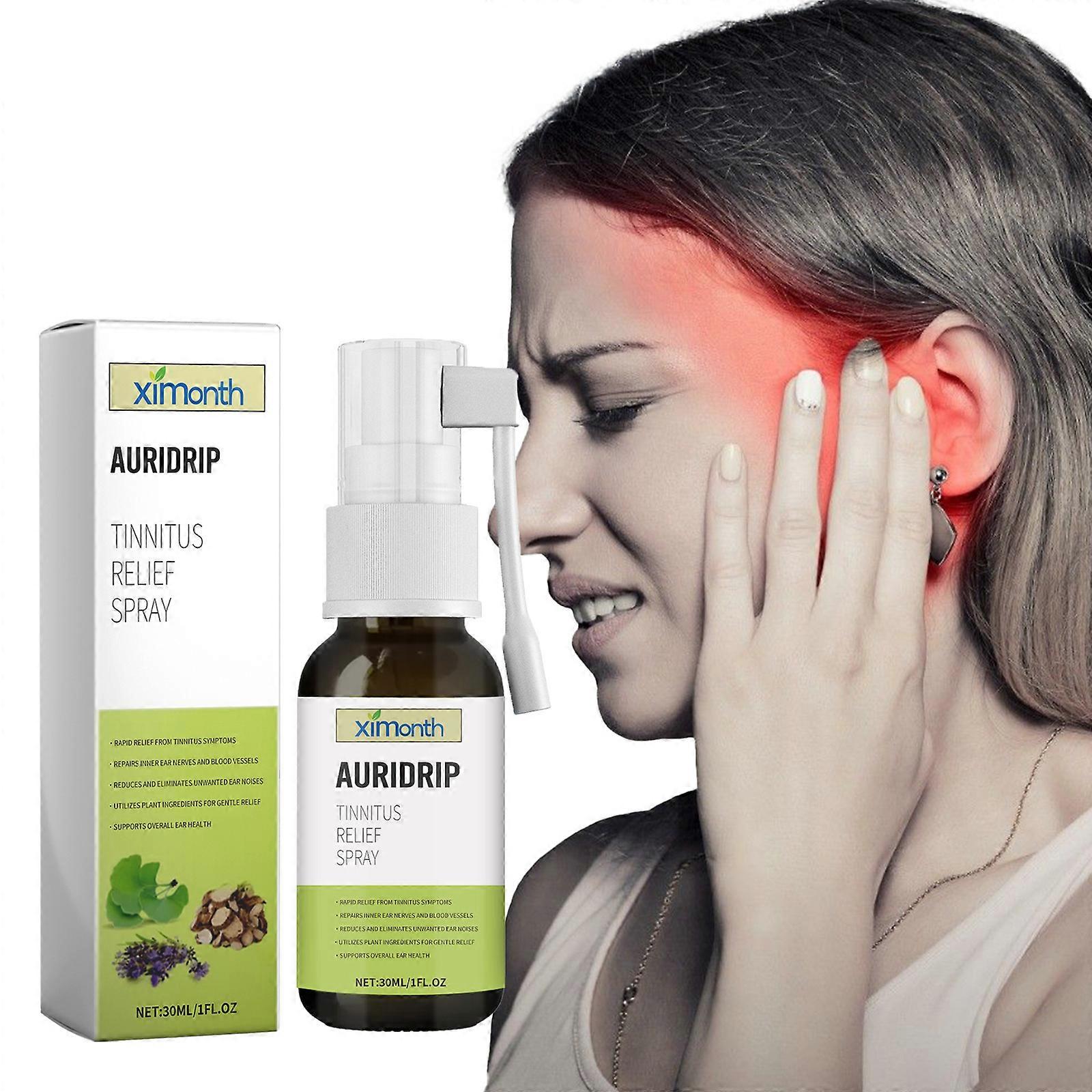 3x Tinnitus Relief Spray,Ear Tinnitus Sprays,Tinnitus Relief for Ringing Ears,Ear Drops for Tinnitus
