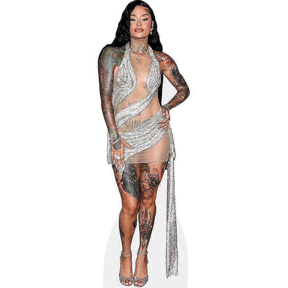 Kehlani (Sheer) Cardboard Cutout (lifesize OR mini size). Standee. Stand Up.