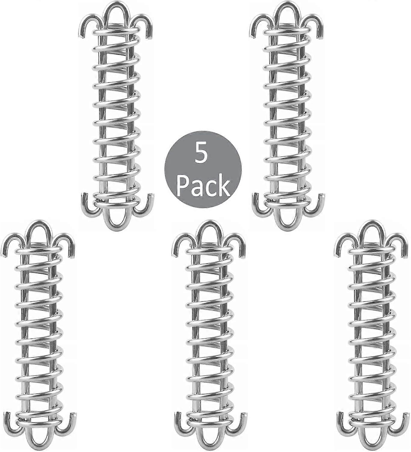 5-piece shade sail fixing kit, stainless steel tent spring cord lock