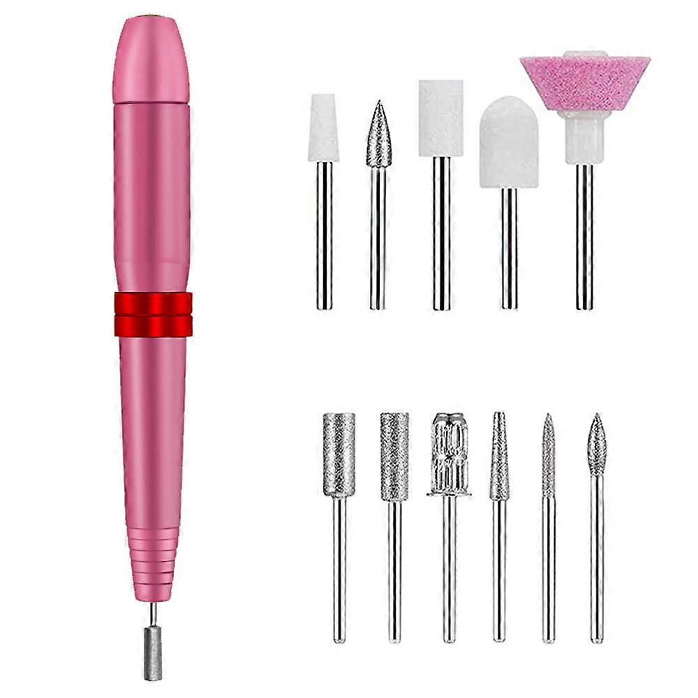 Pulidora|Al200629 Esmalte de uñas - Rojo rosa