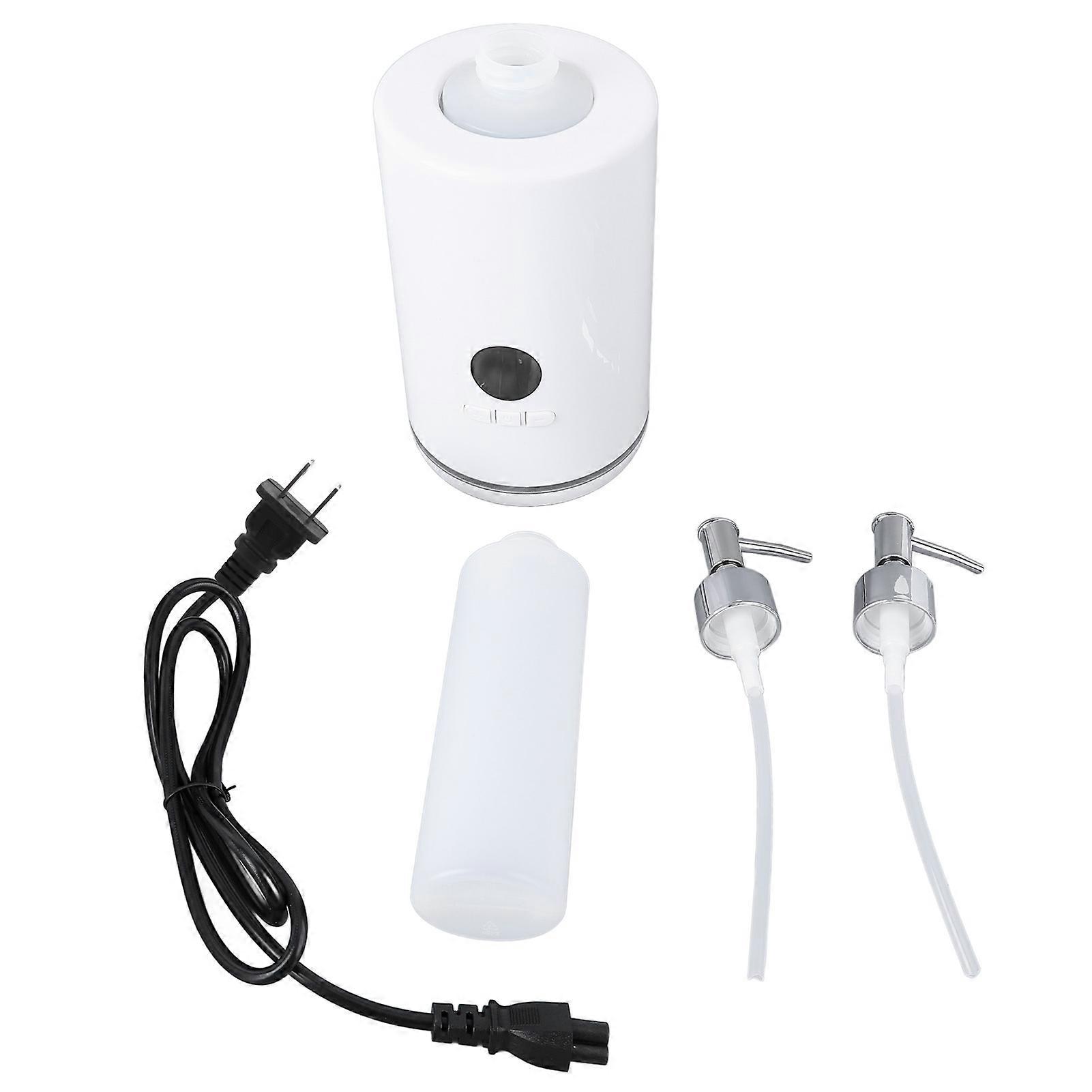 360 Degree Massage Oil Warmer LED Touch Screen Temperature Control with 2 Bottles US Plug 100-240V