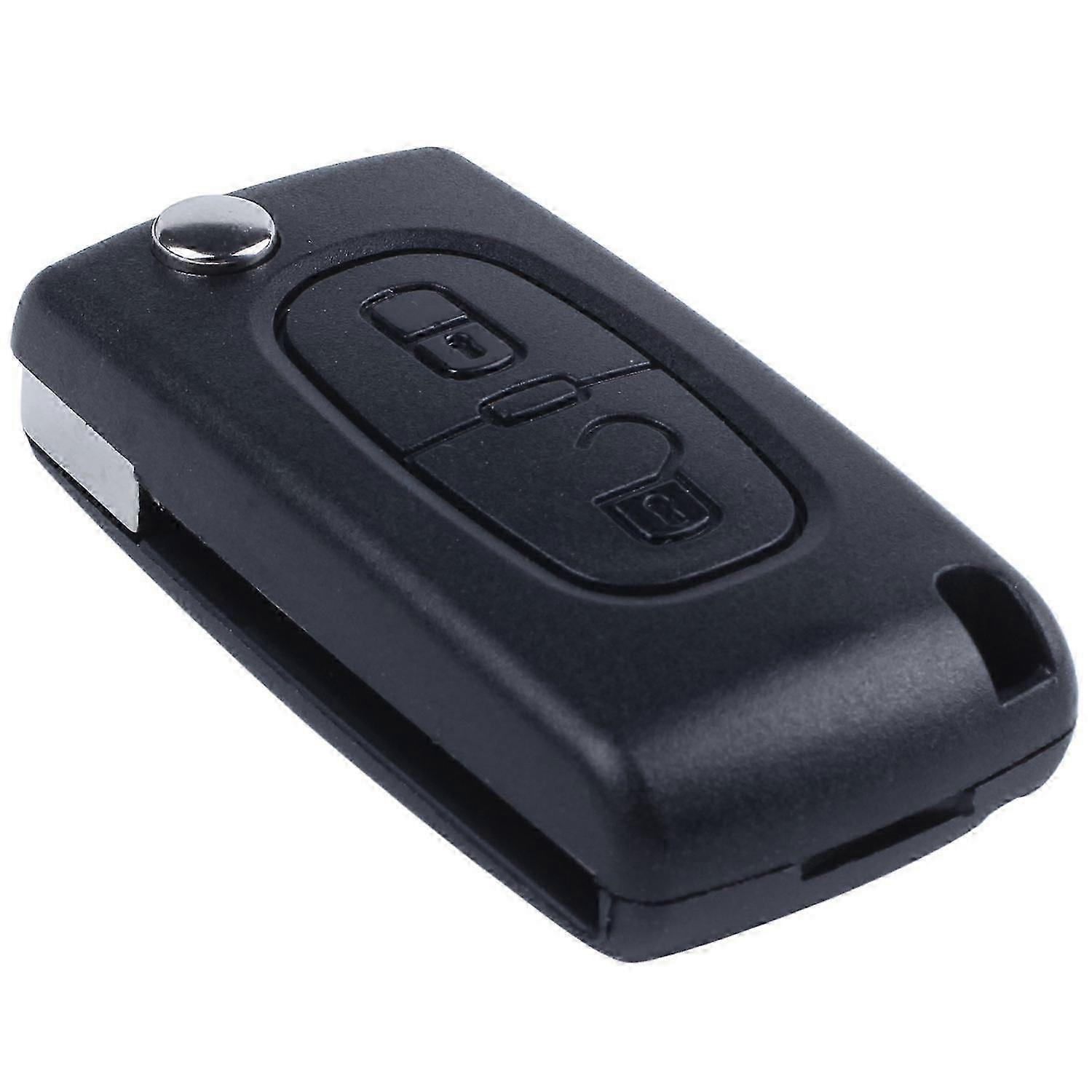 Flip Replacement Remote Car Key Case Shell for CITROEN C2 C3 C4 C5 C6 C8 2 Buttons