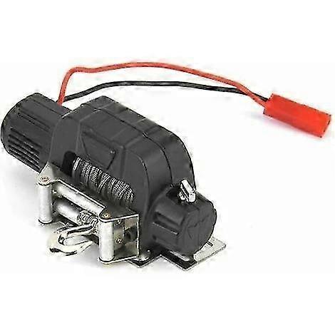 Trailer winch with independent remote control - color options available (note: black)