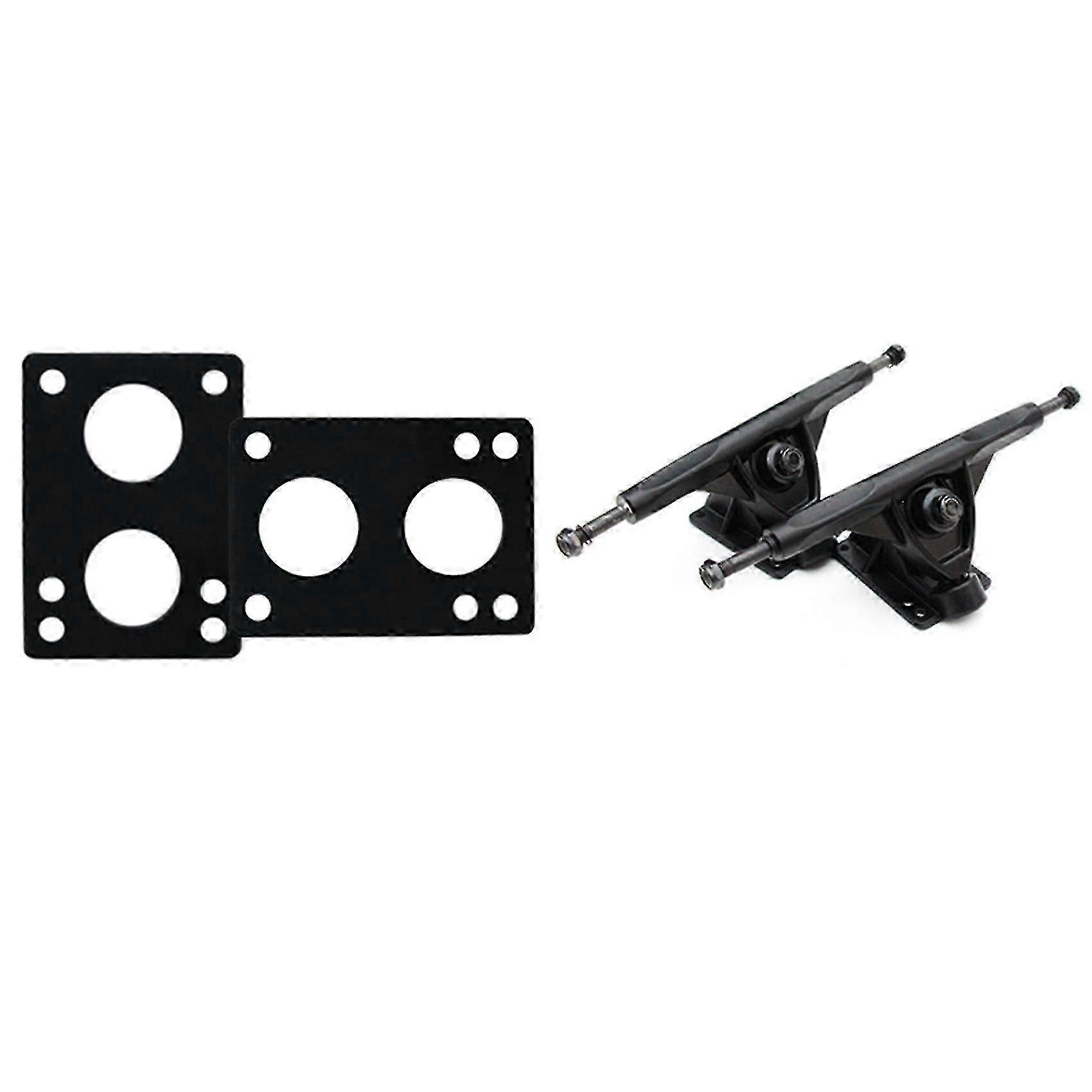 1 pair 12mm black rubber gaskets for skateboards