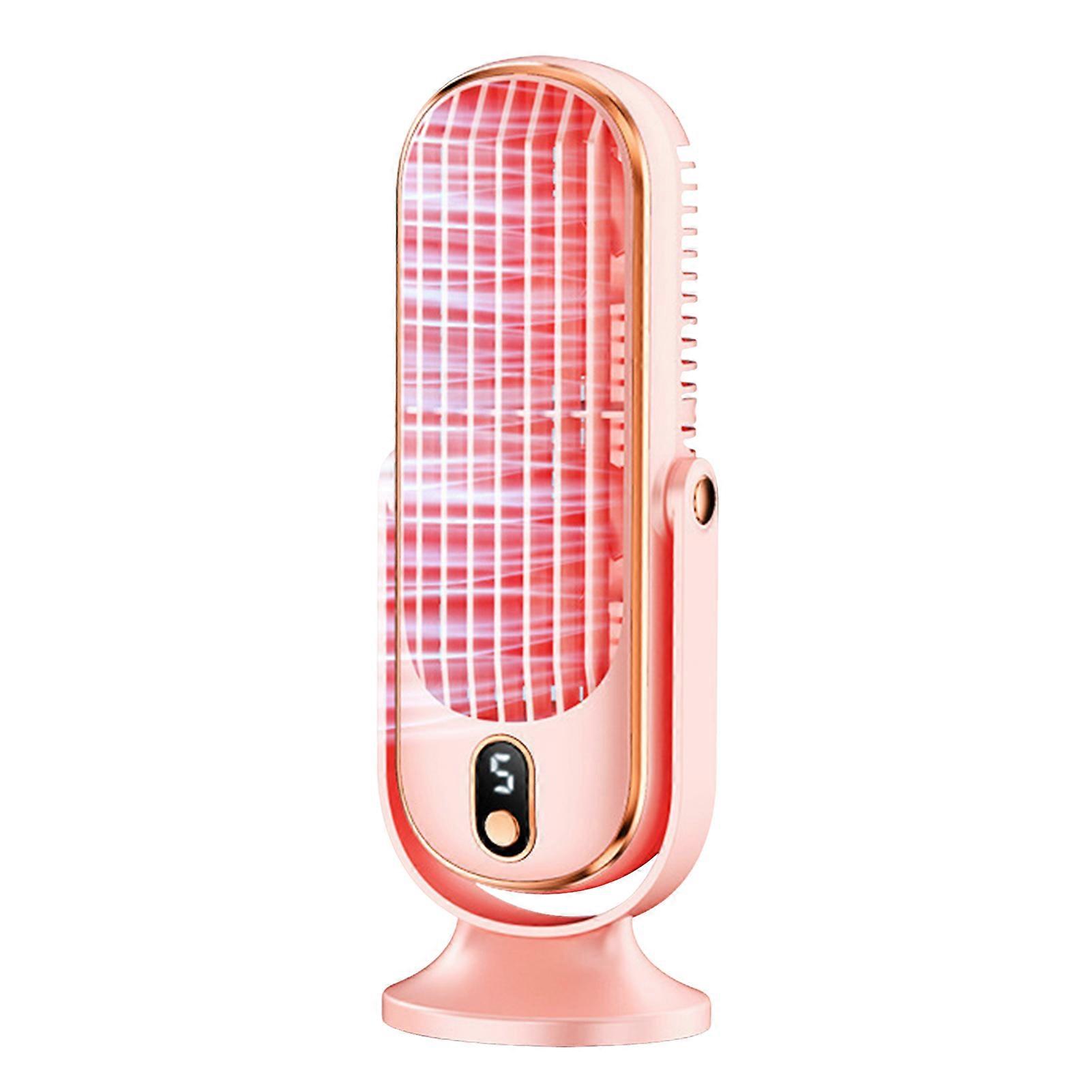 Cordless Tower Fan with 5 Speed Settings - 800mAh Battery, Quiet Operation, Portable & Rechargeable, Ideal for Small Spaces, Desktop