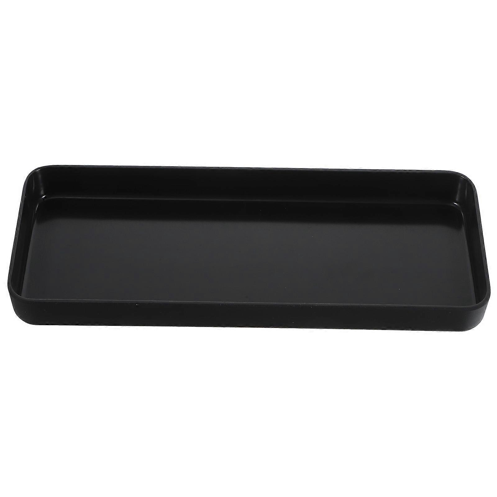 Toiletries Organizer Tray, Versatile Bathroom Vanity, Cup and Key Storage Container