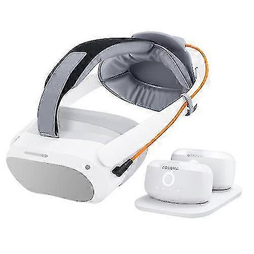 Bd2-p4 Twin Battery Upgrade Combo Compatible With Pico 4 Vr Headset 5200mah Battery Pack Magnetic Charging Dock For Pico 4 Pro Accessories 2025