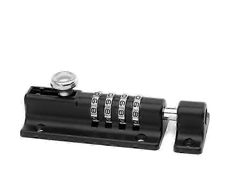 Weatherproof & Burglar Proof Combination Locking Bolt, 120mm Combi-Bolt with 4-Digit Unique Combination, Suitable for Various Doors with Thi