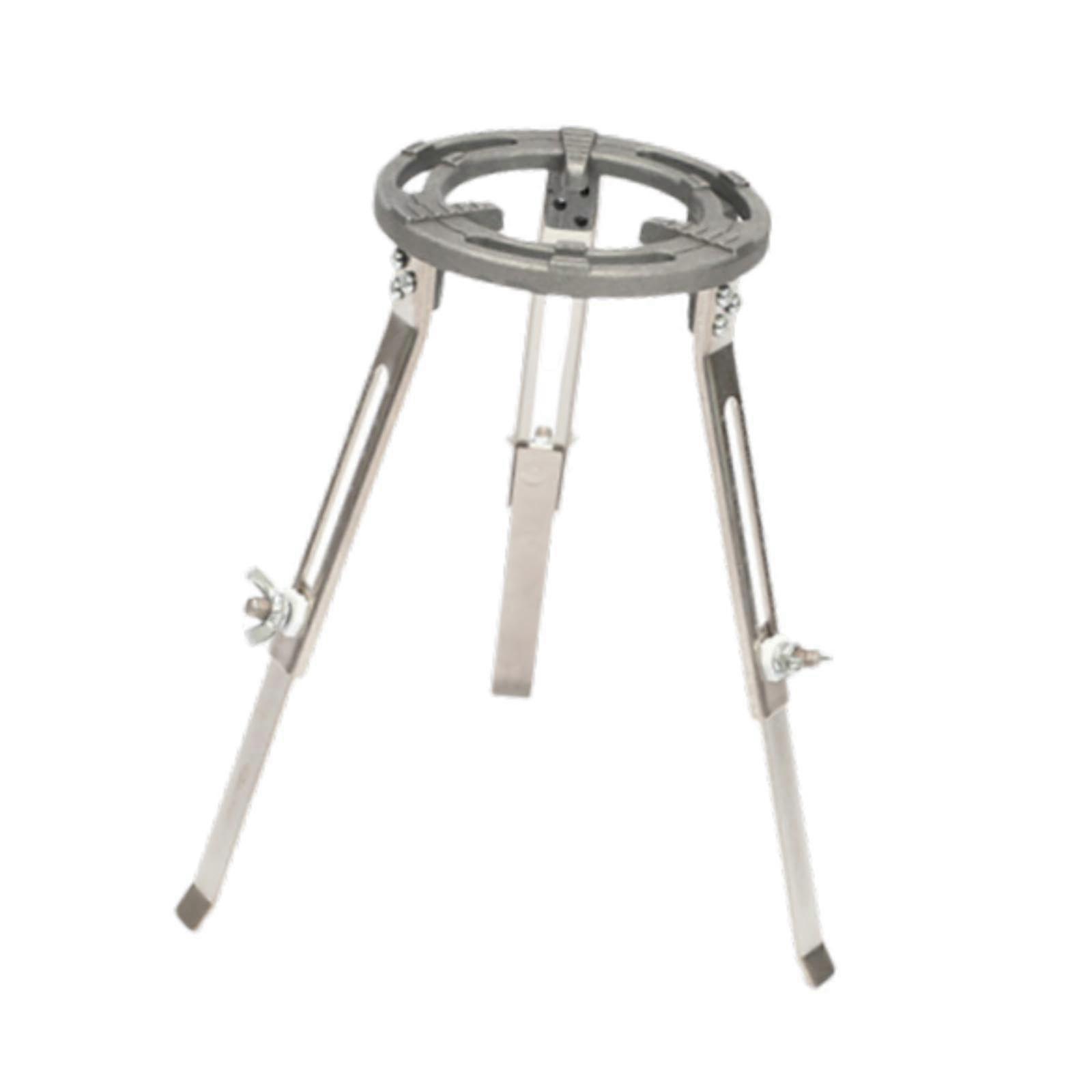 Chemistry Lab Tripod Stand, Sturdy Aluminum Alloy Construction, Compatible with Alcohol Lamp, Science Experiment Equipment