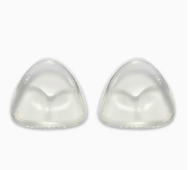 1 Pair Push Up Bra Pads Inserts Silicone Bra Inserts Removable Cups Breasts Enhancer Inserts Bikini Padding Inserts For Sports Bra Swimsuit