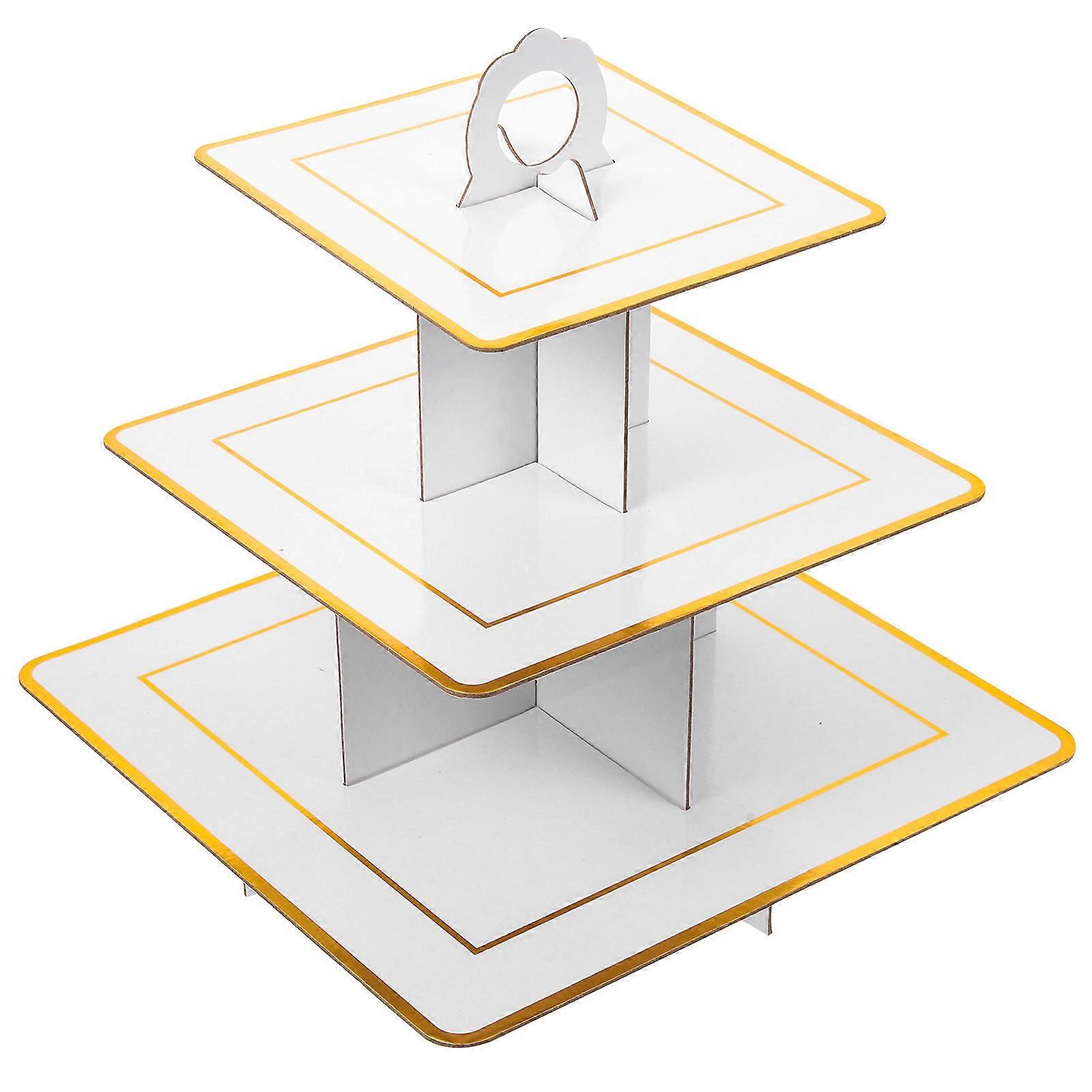 Multi Layer Cupcake Holder for Parties, Weddings & Birthdays – High Grade Versatile Dessert Display Stand for Cakes & Treats