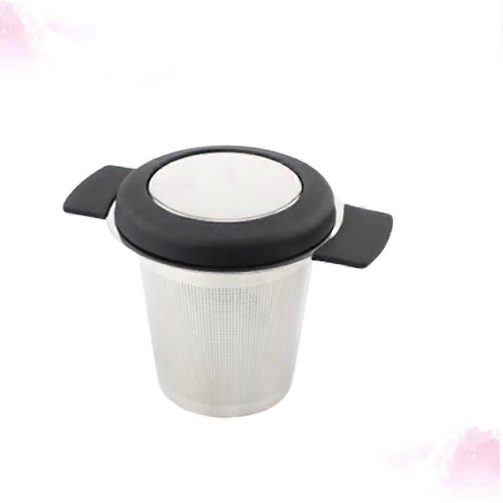 Loose Tea Infuser Filter for Tea Kitchen Use Adults Black 1Set