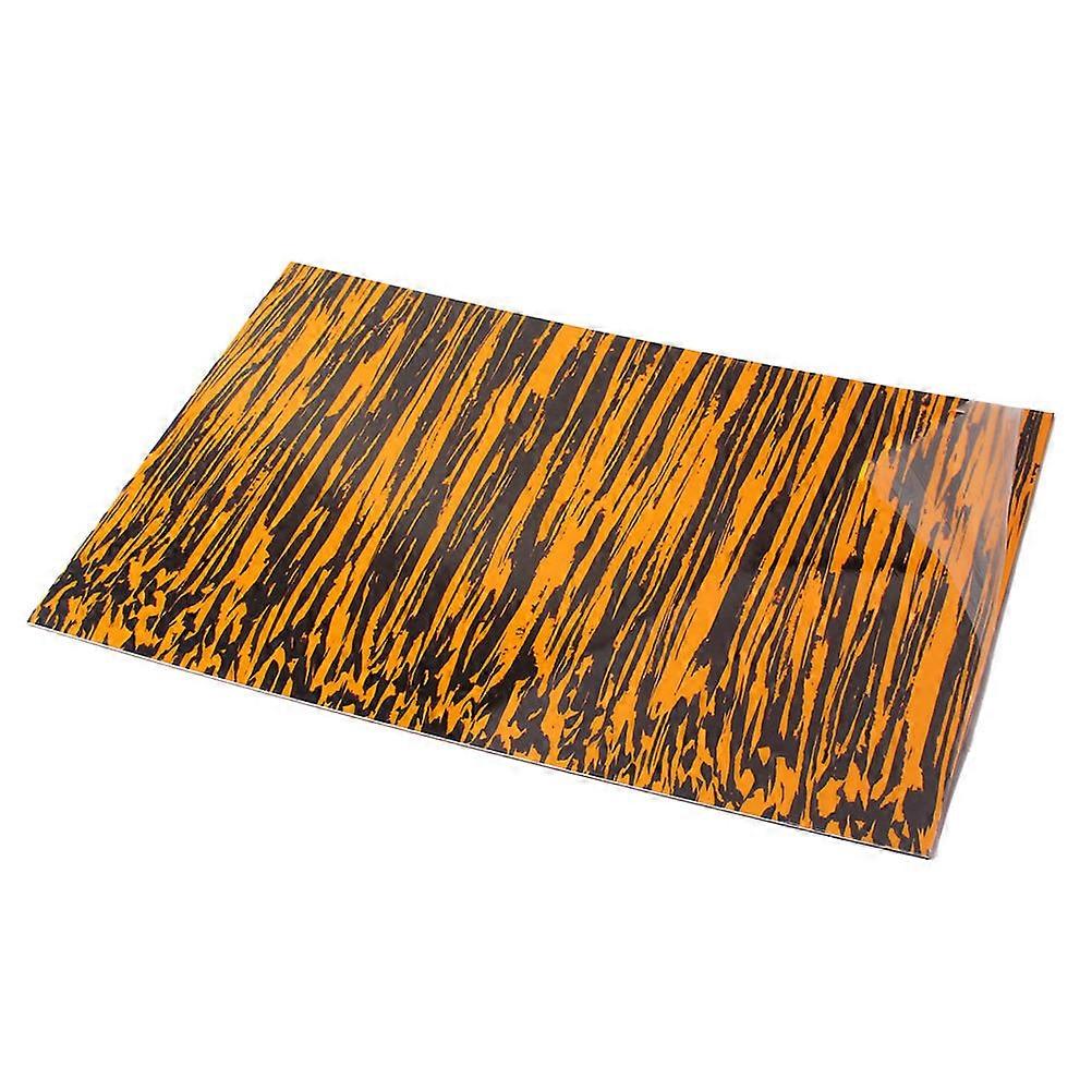 Blank Pickguard Sheet Gitarr Bas DIY Material Anti-Scratch Gul Och Svart 45.00X29.00X0.22Cm 1st