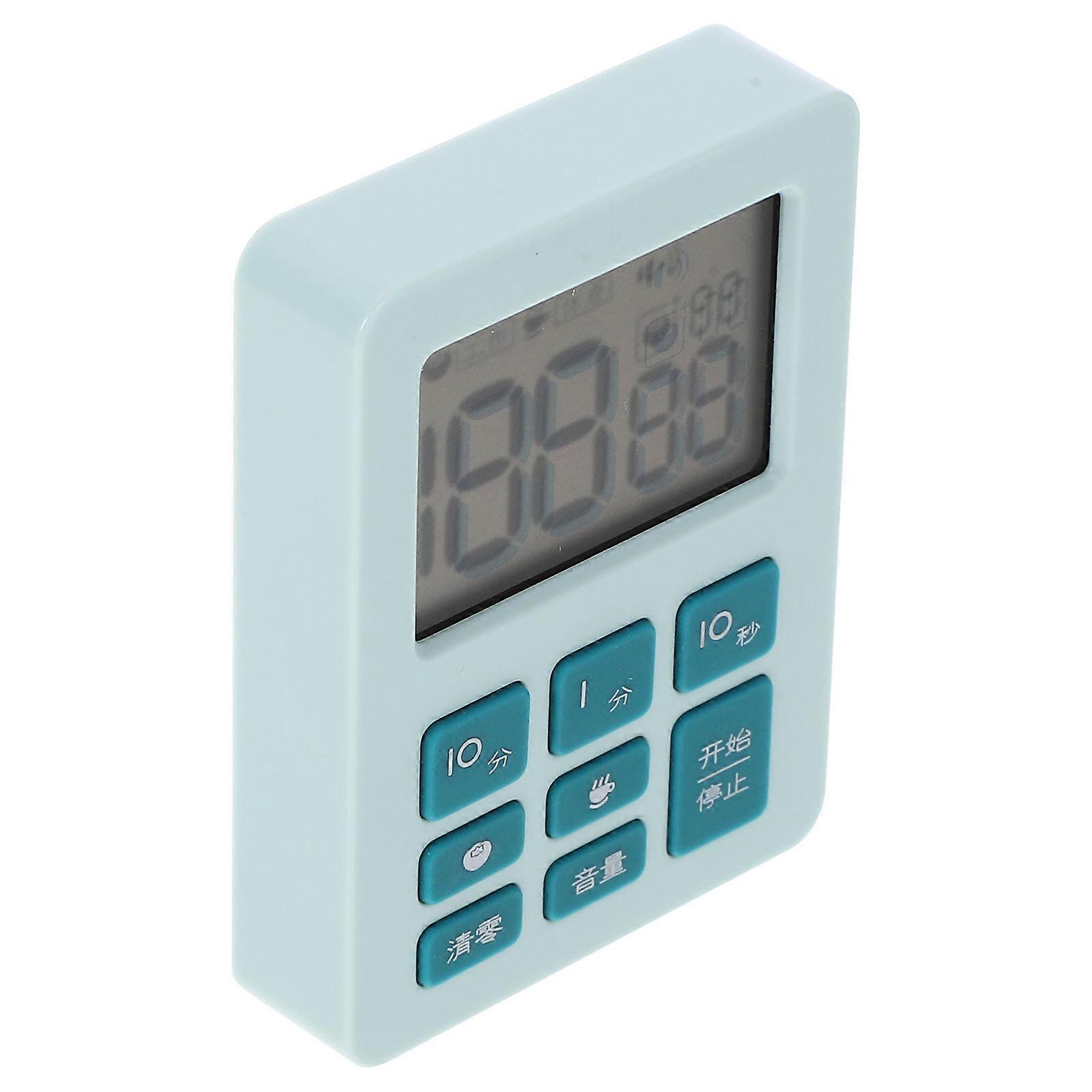 Mechanisch genauer Countdown-Timer Küche Back-Timer für Studenten Grün 8,3 x 5,7 x 2,3 cm 1 Packung