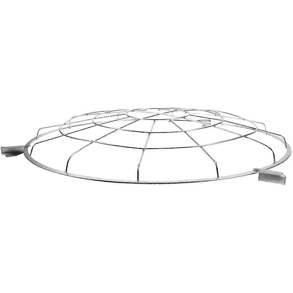 Wire Lampshade Protector Square Lighting Iron Mesh Material 1Set