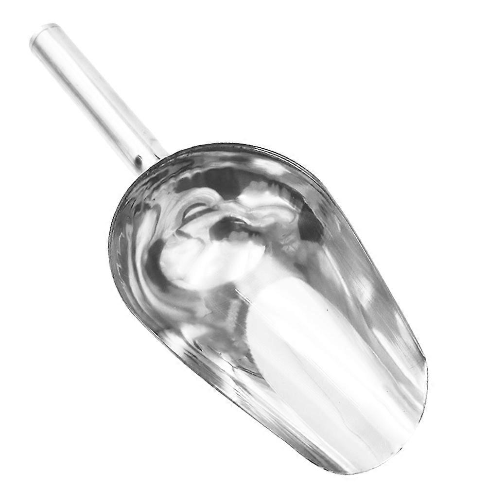 Stainless Steel Multi Function Fodder Scoop with Ergonomic Handle for Livestock Feeding, Candy, Nuts & Cereal Display – Practical Kitchen Tool
