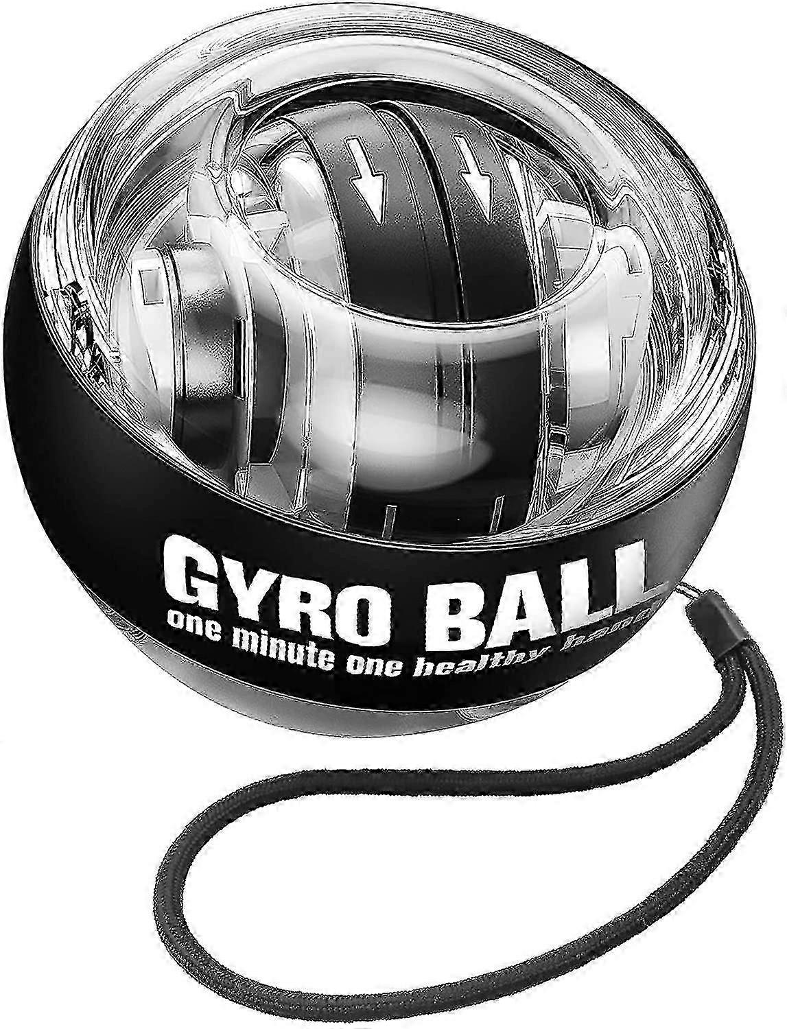 Wrist Trainer Ball Auto-start Zápästie Posilnenie Gyroscopic Predlaktí Exerciser Gyro Ball