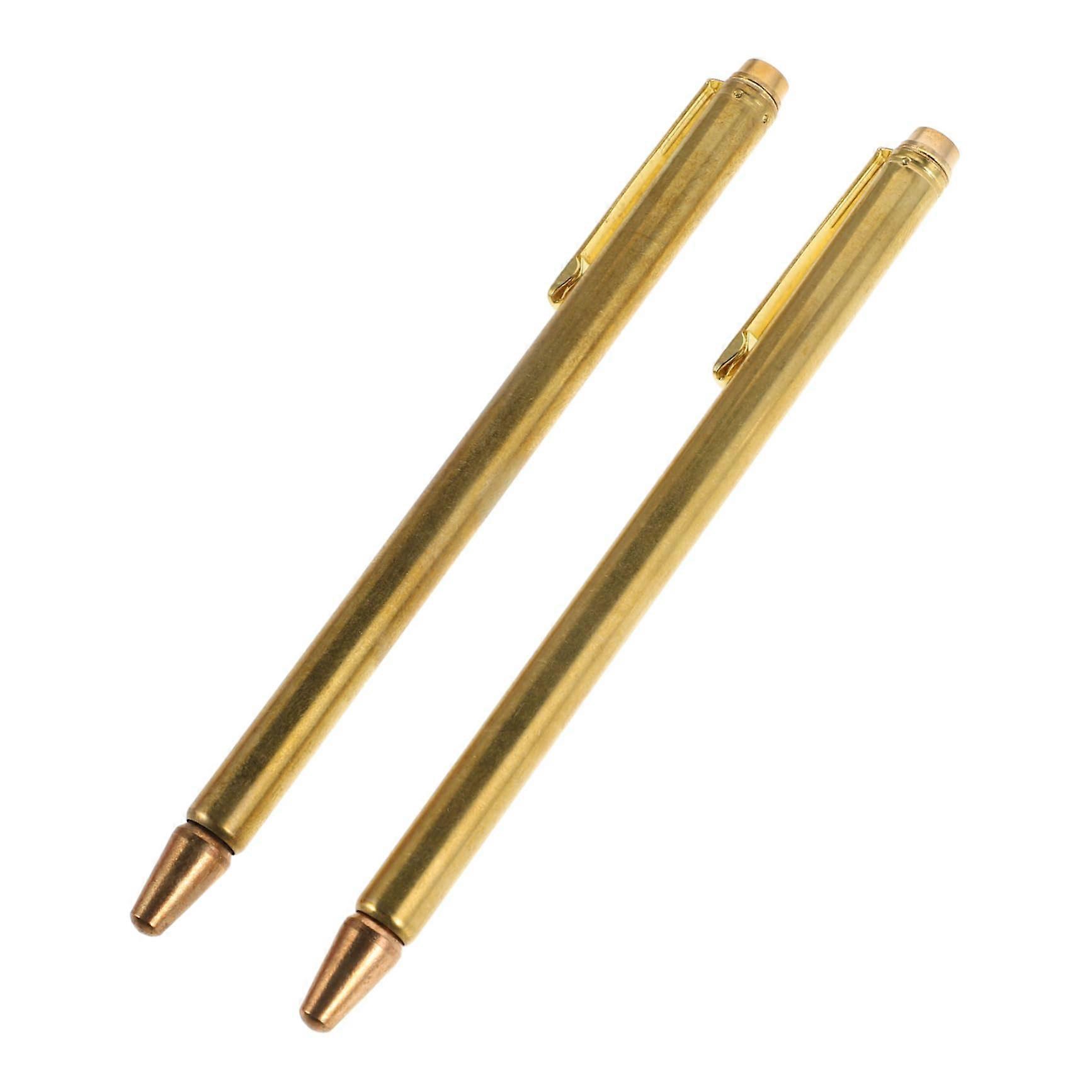 2pcs Xunlong Ruler Dowsing Rods Treasure Ghost Hunting Retractable Copper