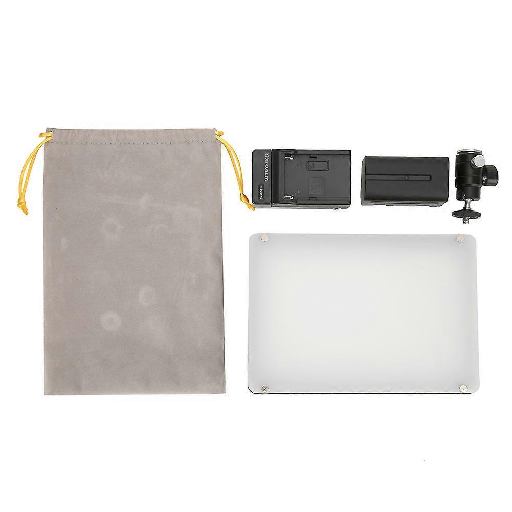 NiceFoto SL-200A LED High CRI 168 إضاءة صور مسطحة بشريحة LED لتصوير الصور الشخصية LiveUS (100-240 فولت)