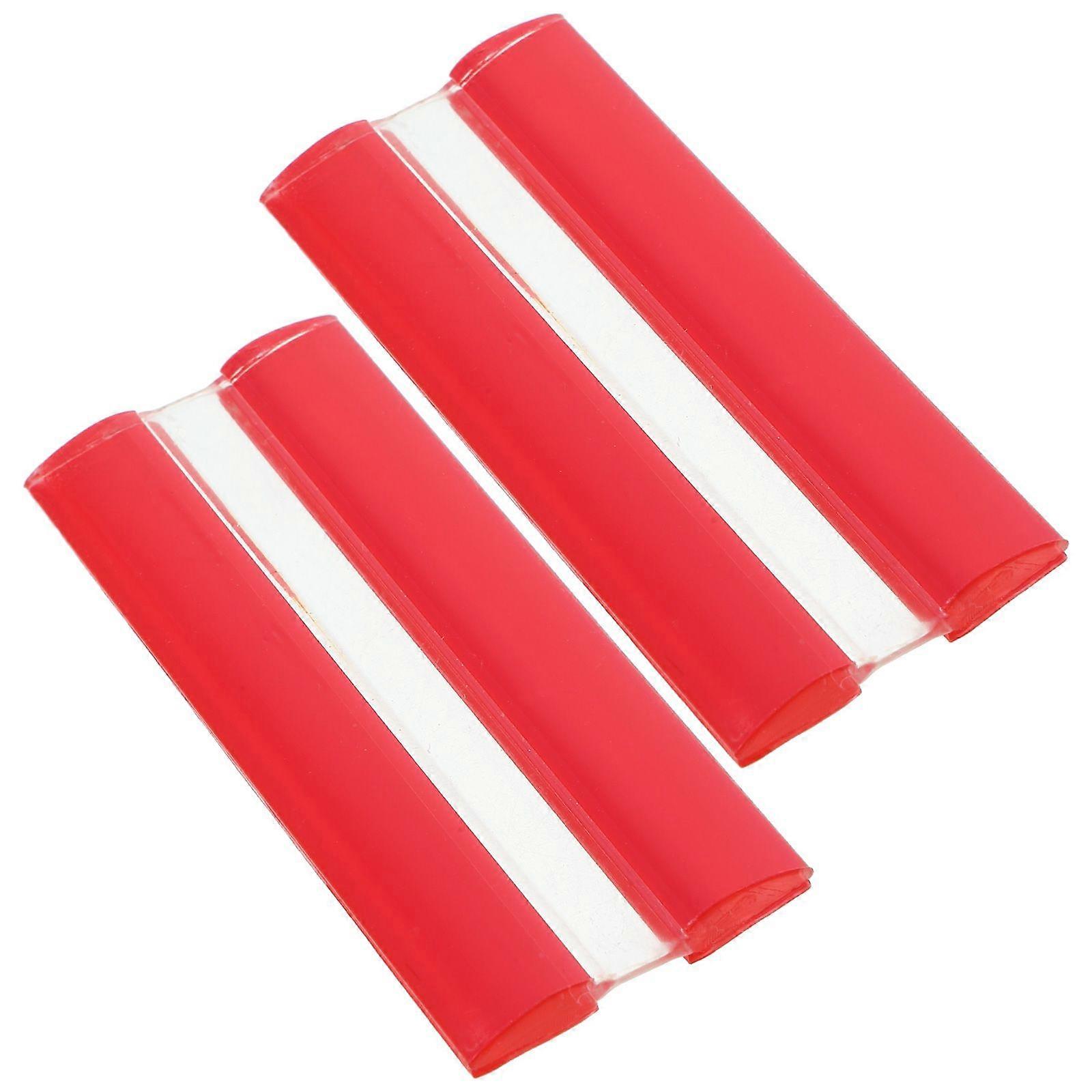 2Pcs Acrylic Self-adhesive Hinges Replacement Multi-functional Flexible Hinges for Fridge Door