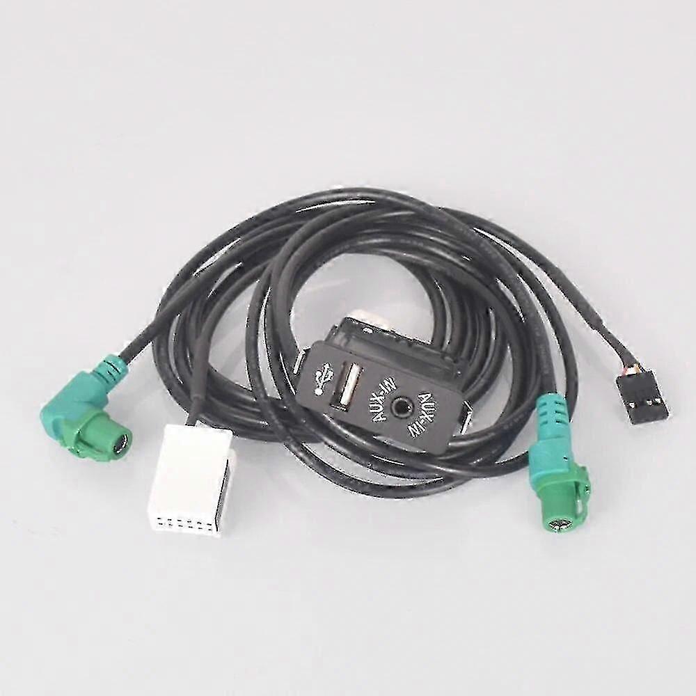 USB Aux Switch Adapter for BMW F01 F02 F03 F04