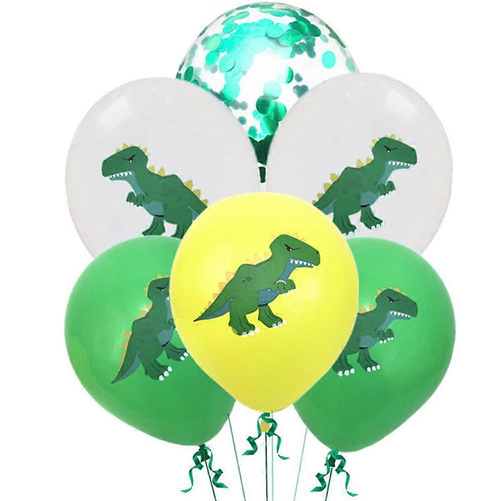 Dinosaur Party Balloon Colorful Latex Balloons Special Occasion 12inch 12Pcs