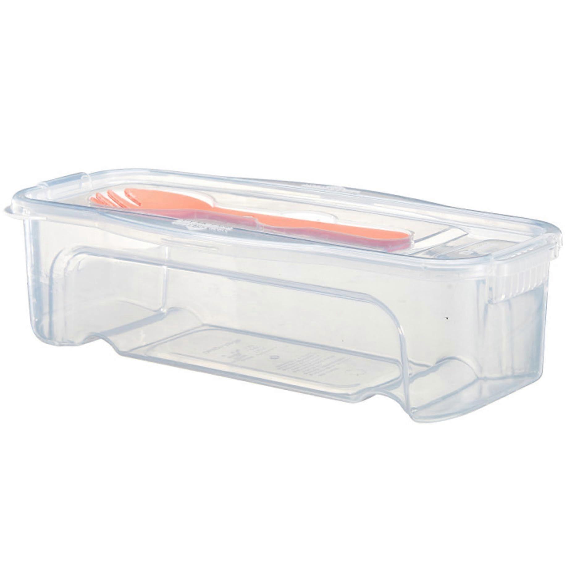 Microwave Pasta Cooker with Strainer 1.3L, Lid Fork Ref: 3334