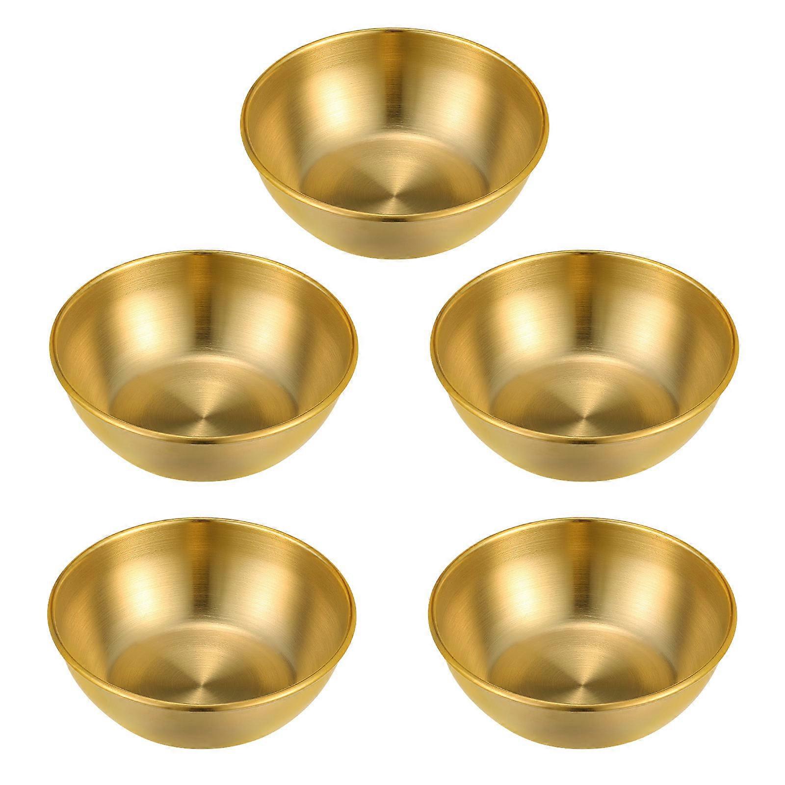 Practical Stainless Steel Appetizer Bowls, Reliable Stability, Enhances Table Settings
