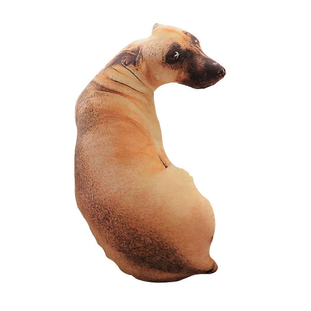 1PC Simulation Dog Pillow Realistic Plush Cushion for Sofa Bed Car Washable and