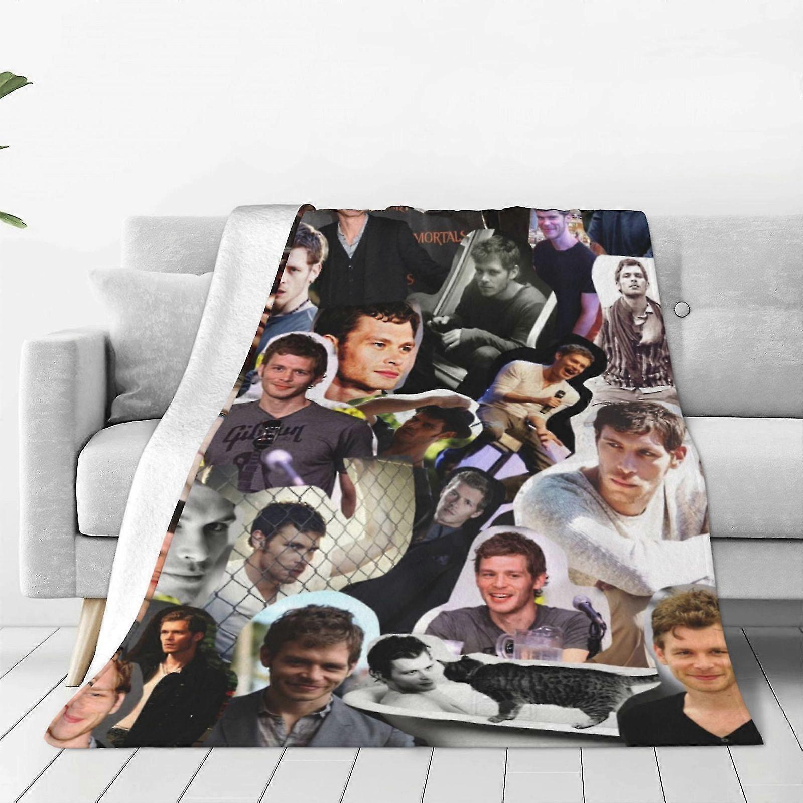 Ultra blød hyggelig fleece kaste tæppe, letvægts varm plys tæppe til sofa seng sofa