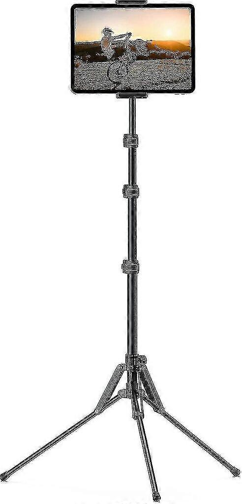 Ipad stand tablet computer floor stand 65 inch Ipad stand adjustable height