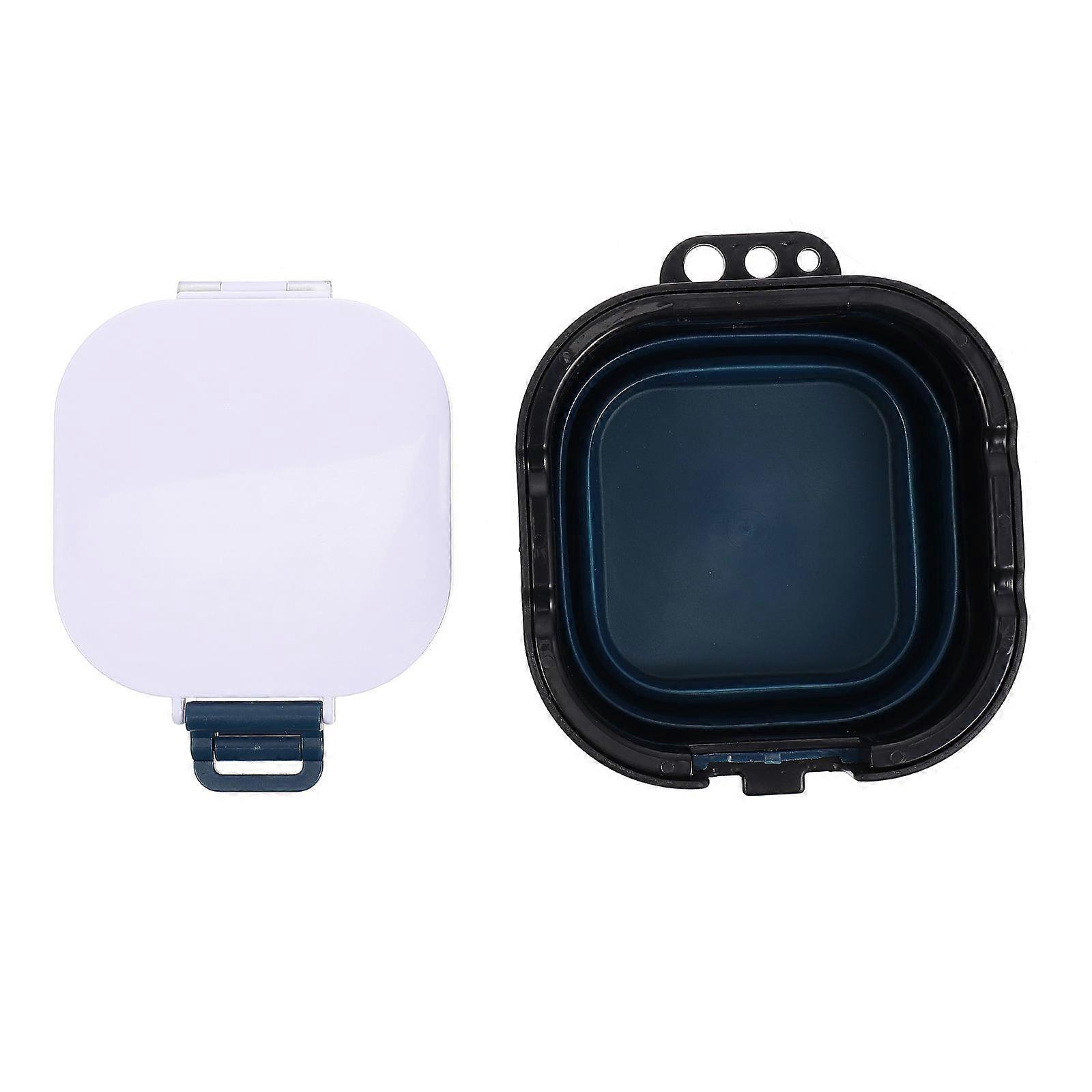 Blue Collapsible Bucket for Loading with Durable Silicone PP Material and Practical Handle Design