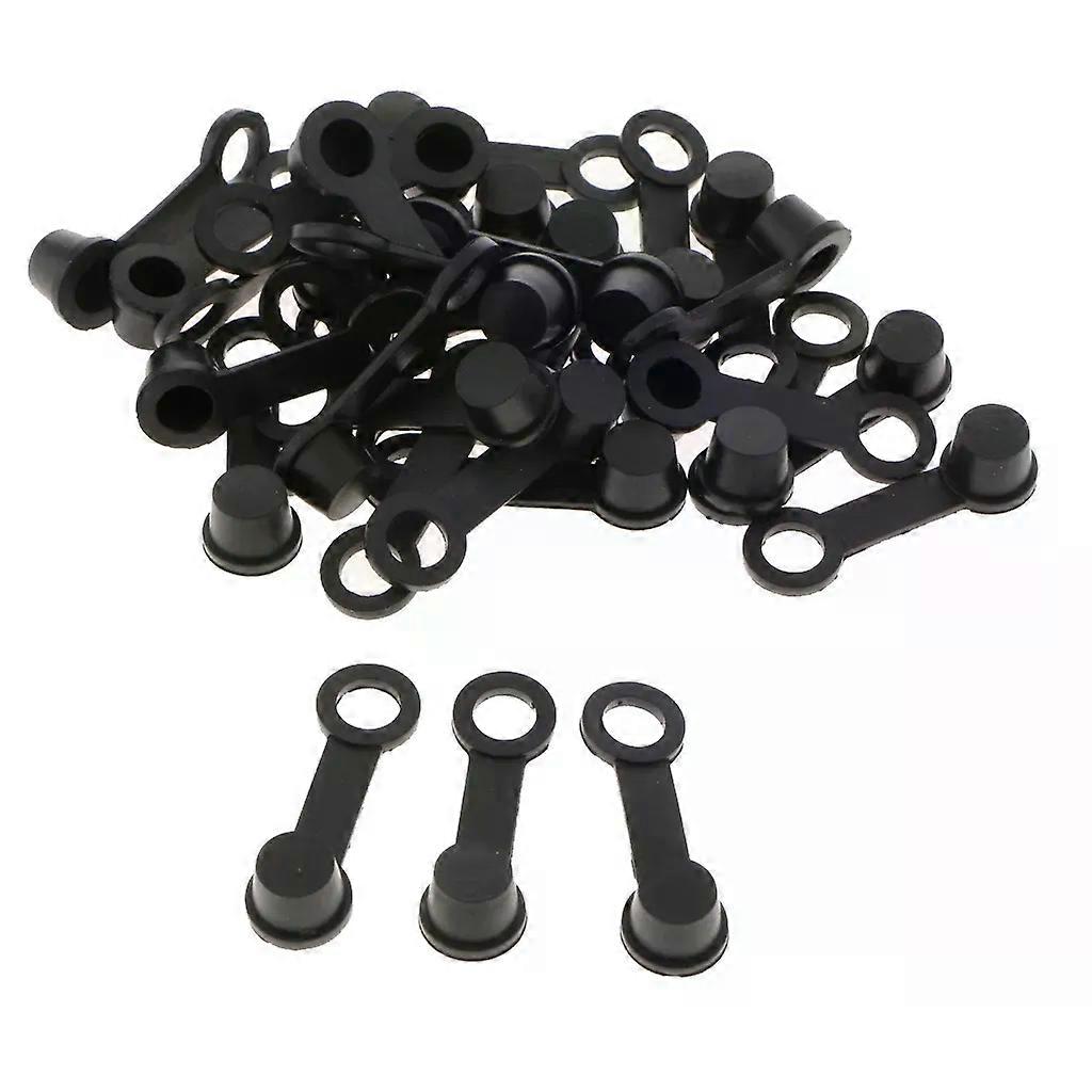 30pcs Brake Bleeder Screw Dust Caps for Grease Zerk Nipple Fitting