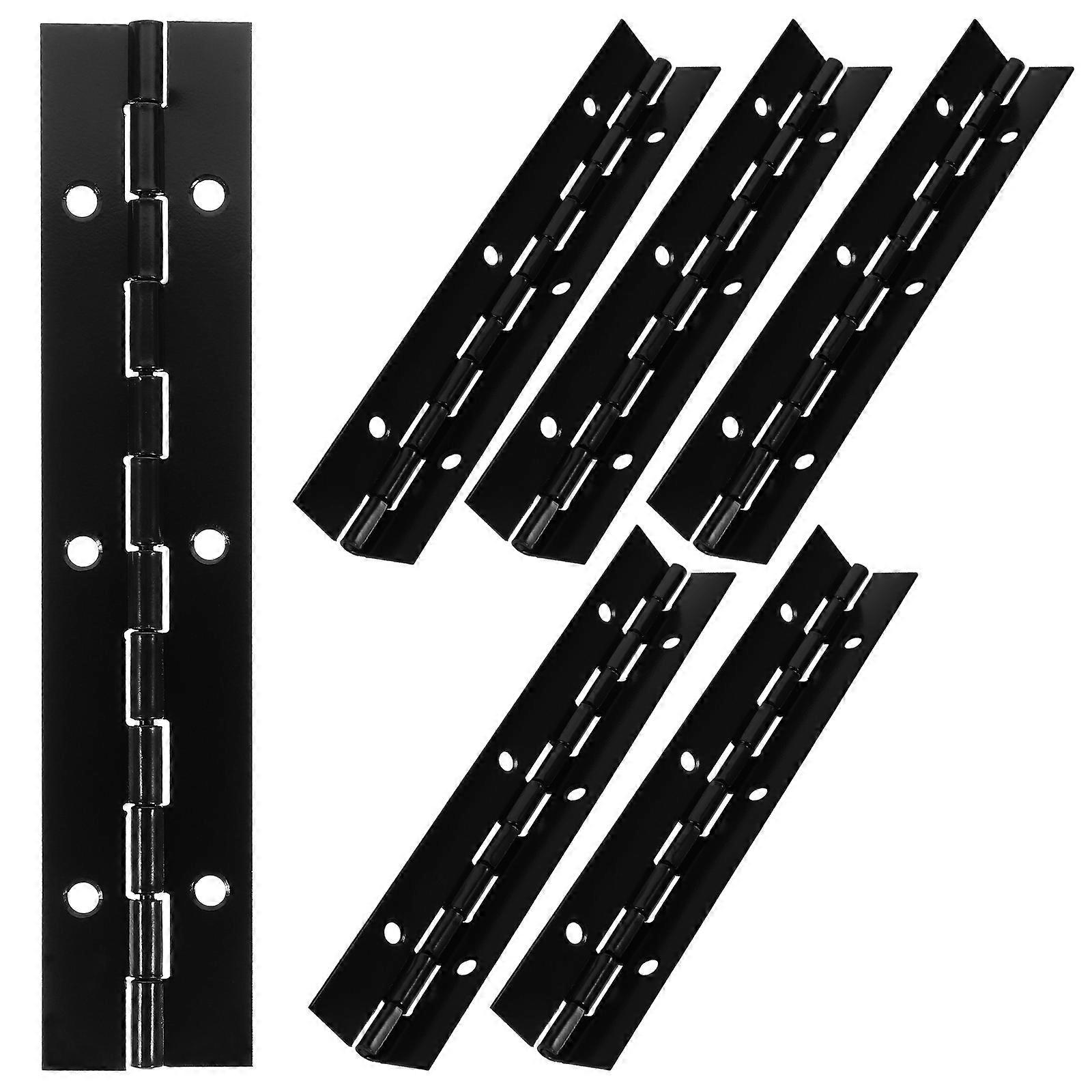 Kitchen Cabinet Hinge Heavy Duty Hinge Dependable Performance for Doors 6pcs Black