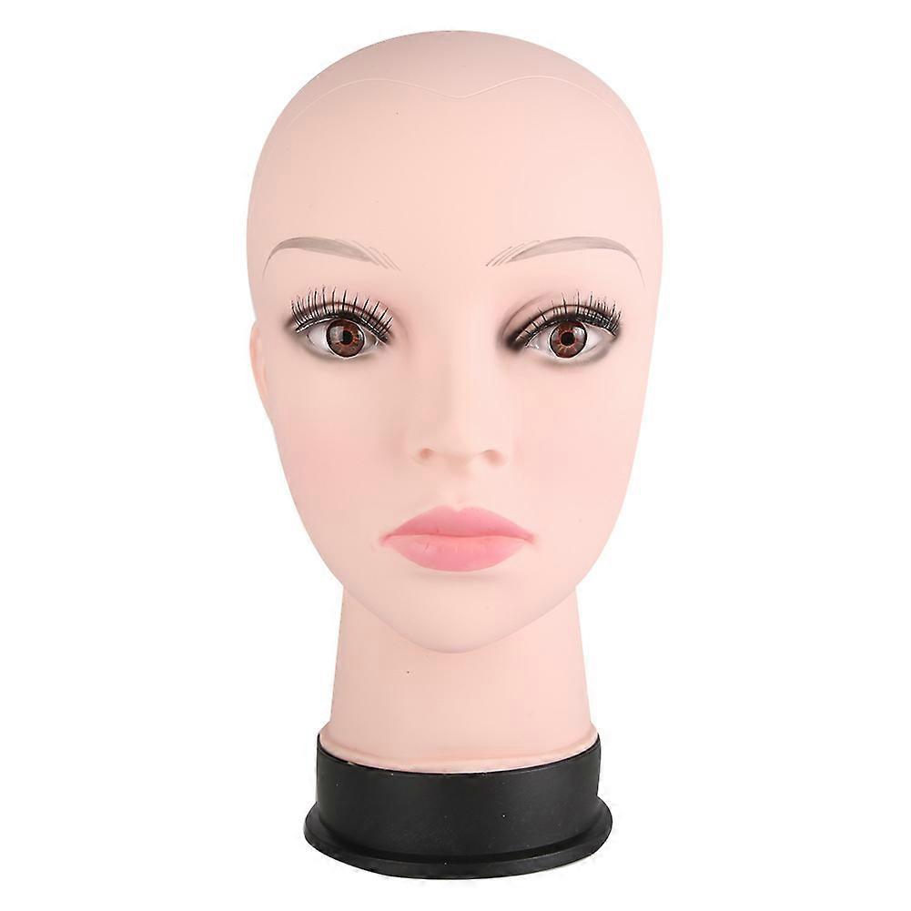 Soft Massage Tattoo Practice Mannequin Head Model Cosmetology Training Wig Hat Display